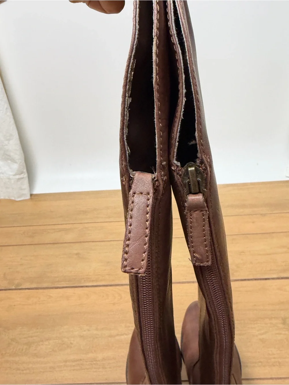 Arturo Chiang Over the Knee Leather Riding Boots Size 7